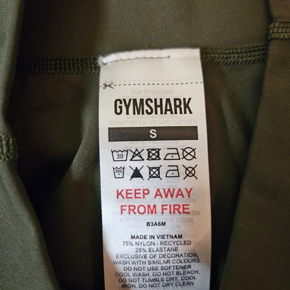 Gymshark ELEVATE LEGGINGS Moss Olive - Picture 3 of 5